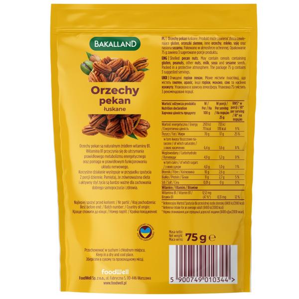 Bakalland Orzechy pekan 75g