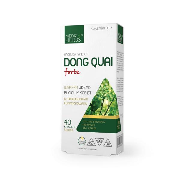 MEDICA HERBS Dong Quai Forte 560mg, 40 kaps.