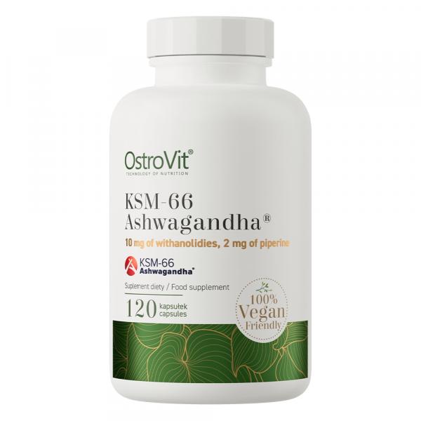 OSTROVIT KSM-66 Ashwagandha VEGE (120 kaps.)