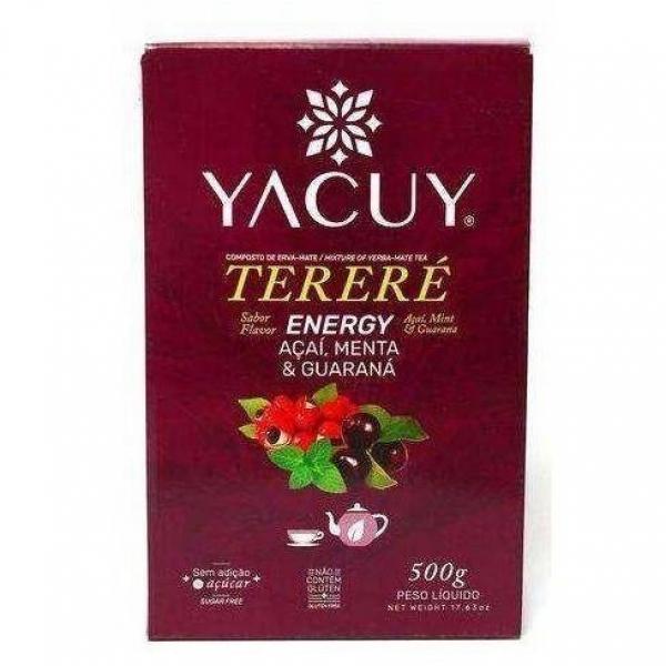 Yacuy Green Yerba Mate Acai Menta Guarana 500 g