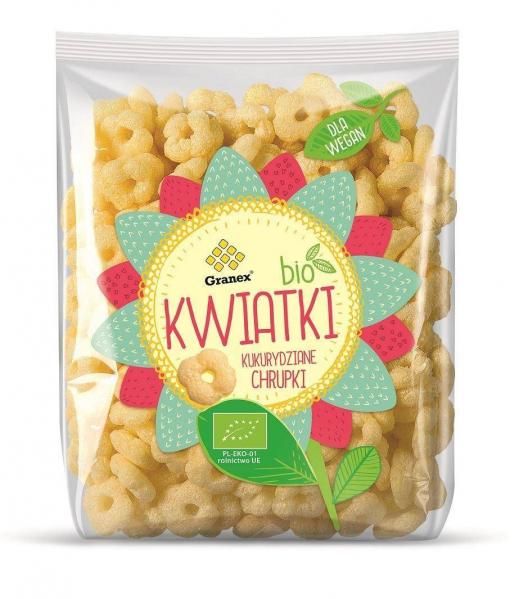 CHRUPKI KUKURYDZIANE KWIATKI BIO 80 g - GRANEX