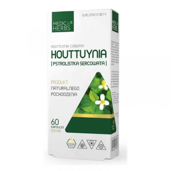 Medica Herbs Houttuynia 60 k Pstrolistka sercowata