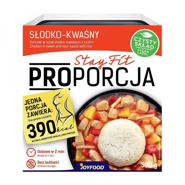 PROporcja − Kurczak w sosie słodko-kwaśnym z ryżem − 300 g