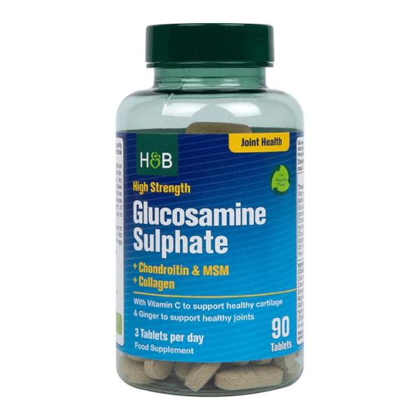 HOLLAND & BARRETT High Strength Glucosamine Sulphate (90 tabl.)