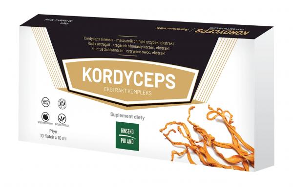 Ginseng Poland − Kordyceps ekstrakt kompleks − 10 x 10 ml