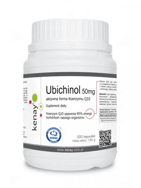Ubichinol Koenzym Q10 50 mg (300 kaps.)