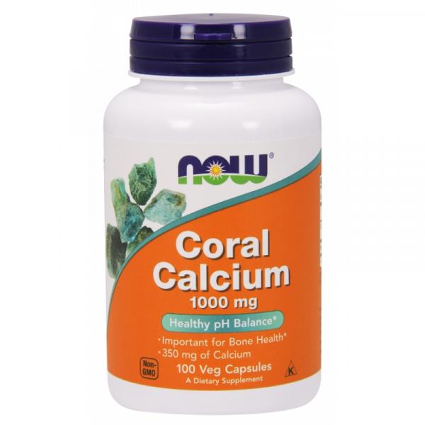 Wapno Koralowe (Coral Calcium) - Wapno z Koralowca 1000 mg (100 kaps.)
