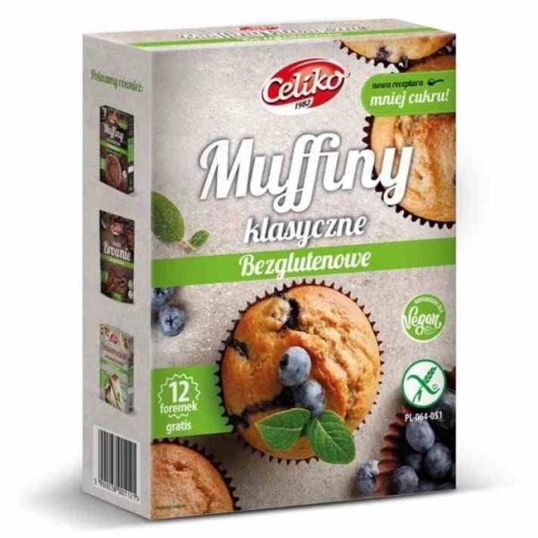 Muffiny klasyczne bez glutenu Celiko, 280g