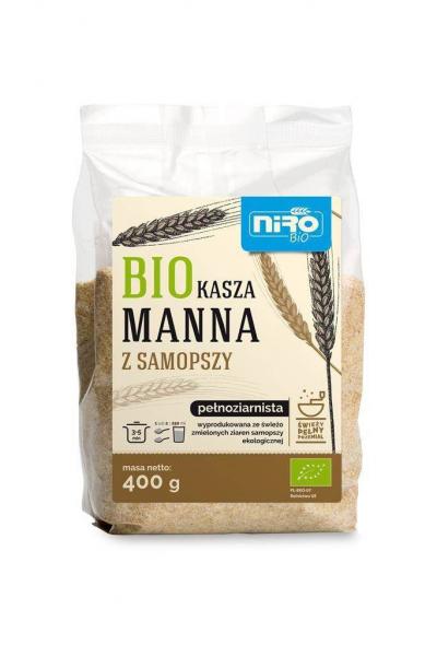 Niro − Kasza manna z samopszy BIO − 400 g