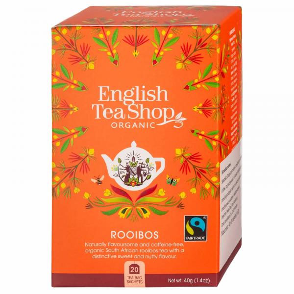 English Tea Shop, Herbata Rooibos, 20 saszetek