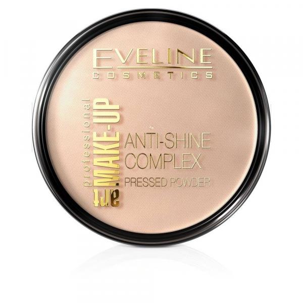 Art Make-Up Anti-Shine Complex Pressed Powder matujący puder mineralny z jedwabiem 31 Transparent 14g