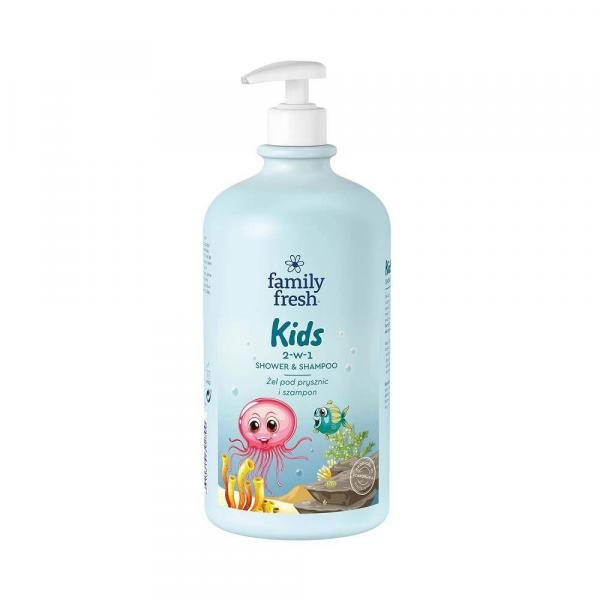 Kids żel pod prysznic i szampon 2w1 dla dzieci 1000ml