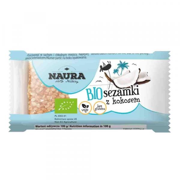 Sezamki z kokosem BIO 27 g