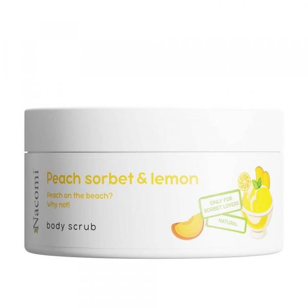 Peeling do ciała o zapachu brzoskwiniowego sorbetu z cytryną