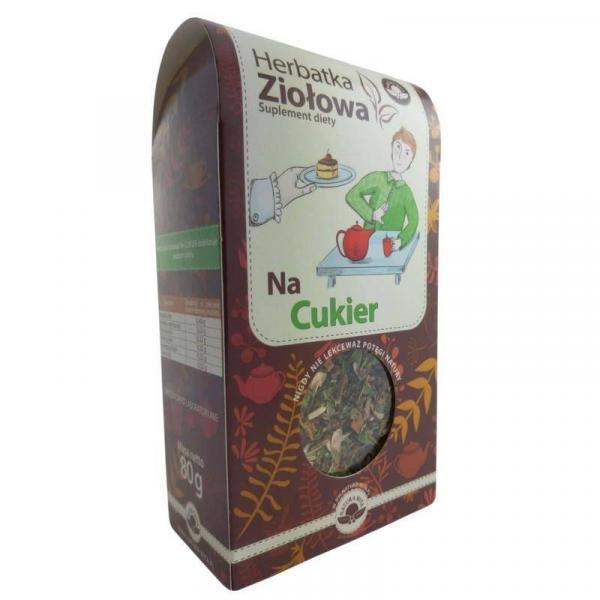 Natura Wita Herbatka Ziołowa Na Cukier 80G