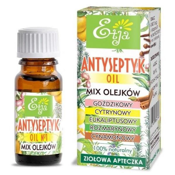 Etja − Antyseptyk Oil, kompozycja naturalnych olejków eterycznych − 10 ml