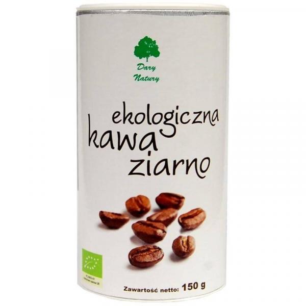 Dary Natury Kawa Arabika I Robusta Ziarno Eko 150G