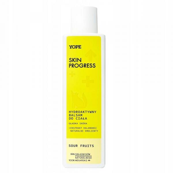 YOPE SKIN PROGRESS HYDROAKTYWNY BALSAM DO CIAŁA GŁADKA SKÓRA - SOUR FRUITS 200 ML