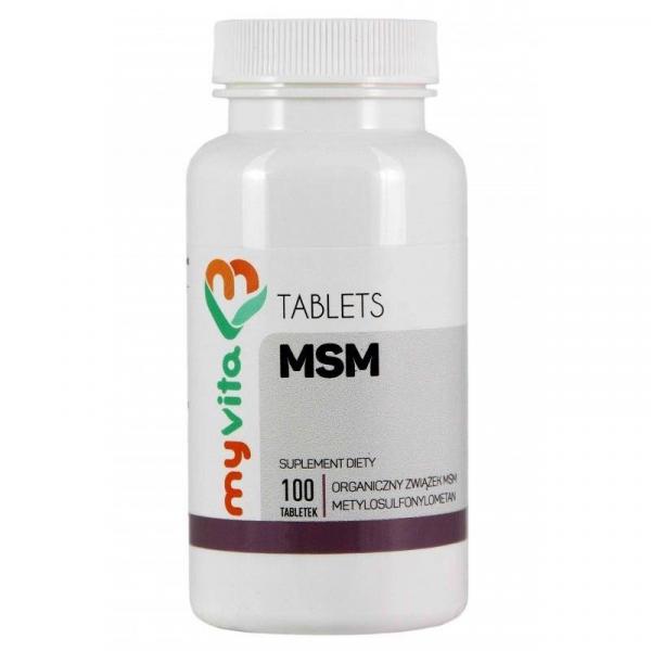 Myvita Msm Tabletki 500 Mg 100 T