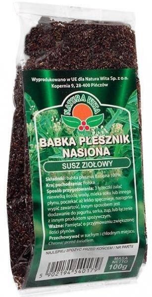 Natura Wita Babka Płesznik Nasiona 100G