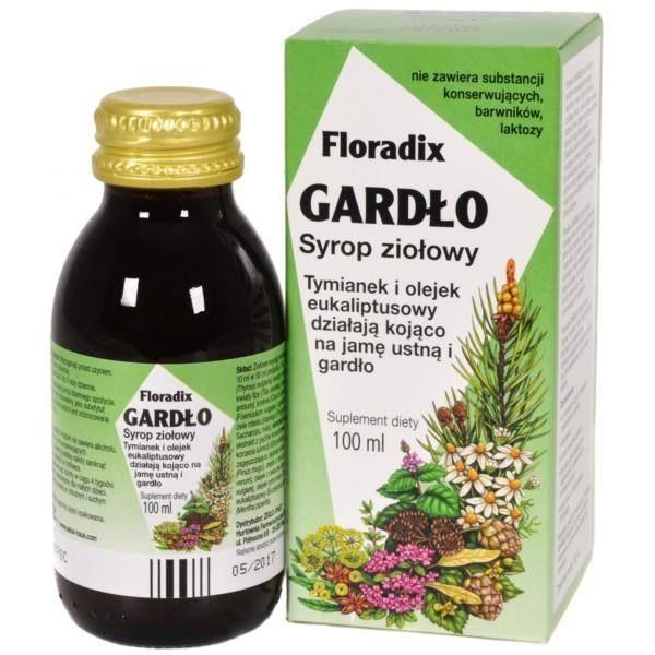 Zioło-Piast Floradix Gardło 100 Ml Płyn