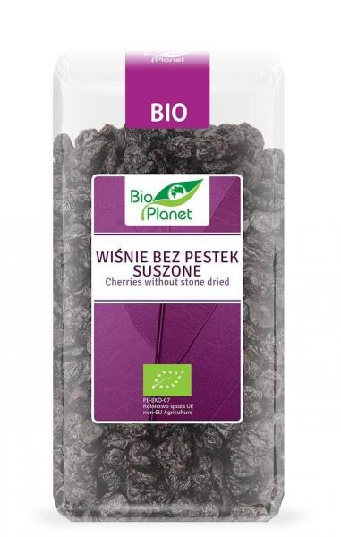 WIŚNIE BEZ PESTEK SUSZONE BIO 400 g - BIO PLANET