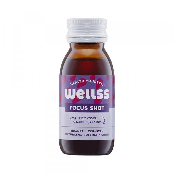 Shot Fokus. Granat, żeń-szeń, kofeina i chilli 60 ml