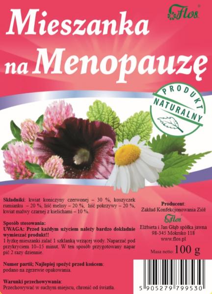 Flos Mieszanka Na Menopauzę 100G