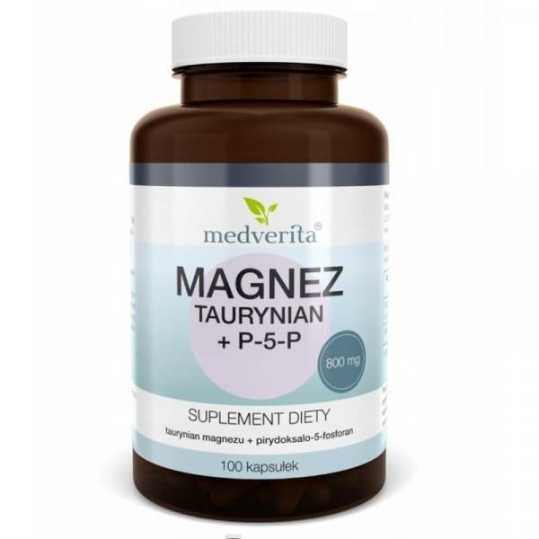 Medverita Magnez Taurynian + P-5- P100 K