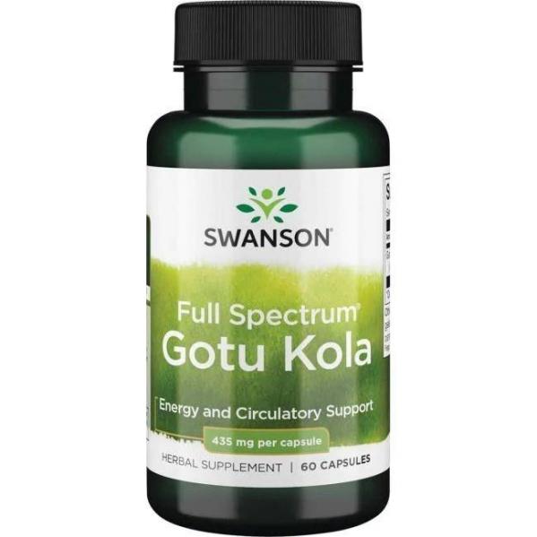 Swanson Gotu Kola 435 Mg 60 K