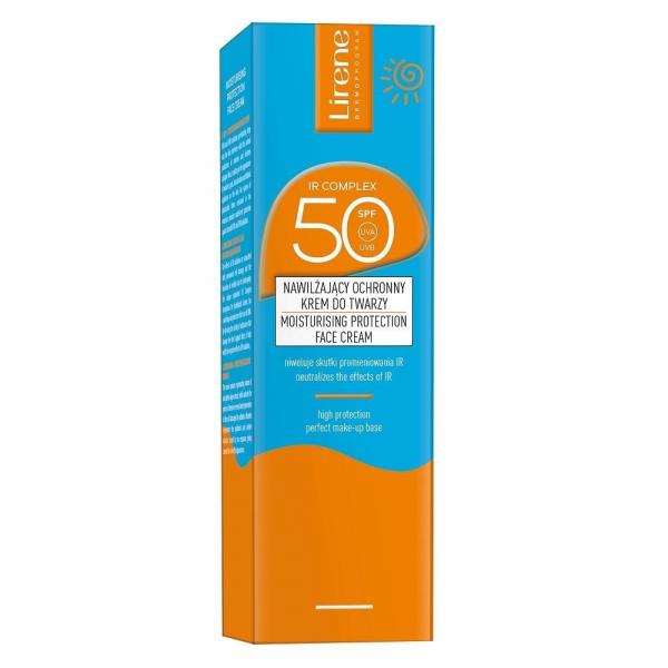 Sun nawilżający ochronny krem do twarzy SPF50 40ml