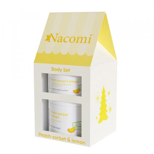 Nacomi - Peach & lemon Body Set