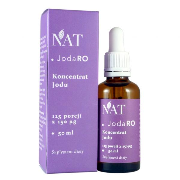 NAT JodaRO koncentrat jodu 150mcg 50ml (125 porcji)