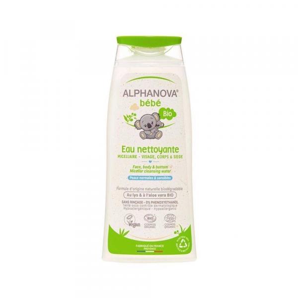 Alphanova Bebe, Woda micelarna do mycia skóry atopowej, 200ml