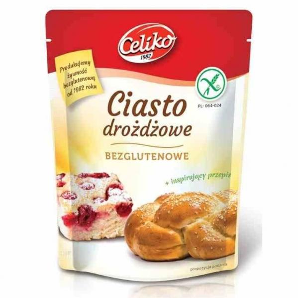 Mieszanka na ciasto drożdżowe bezglutenowe Celiko, 200g