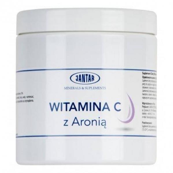 WITAMINA C Z ARONIĄ W PROSZKU 500 g - JANTAR