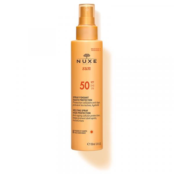 Nuxe Sun mleczko do opalania twarzy i ciała SPF50+ 150 ml