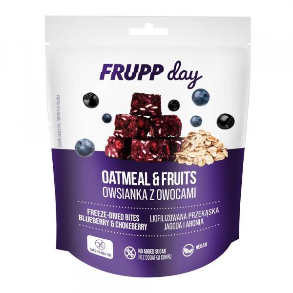 FRUPP Day kostki owsiane - jagoda i aronia 25 g