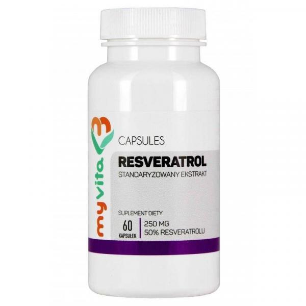 Myvita Resweratrol Standa. 50% 250 Mg 60 K