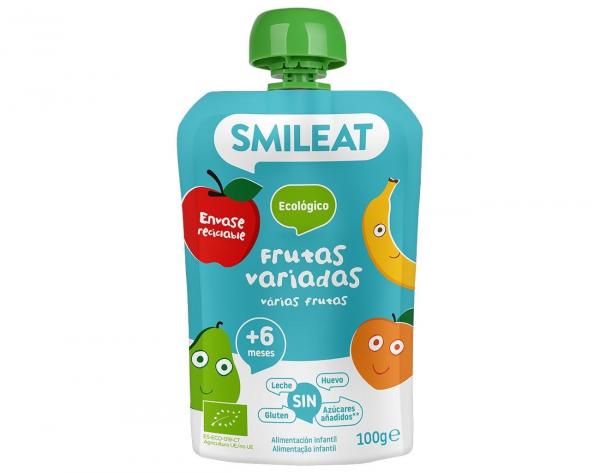 Smileat, BIO Mus ekologiczny wieloowocowy, 100g