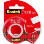 Taśma 3M Scotch Crystal Clear 6-1975, 19mm x 7,5m na podajniku