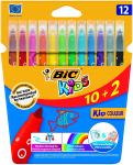 Pisaki Bic Kids - Kid Couleur - 12 kolorów