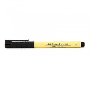 Pisak artystyczny Faber-Castell - PITT ARTIST PEN B - 104 - light yellow glaze /cytrynowy/