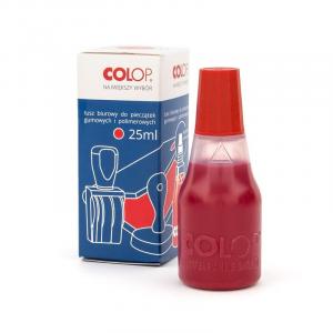 Tusz do stempli Colop 25ml - czerwony