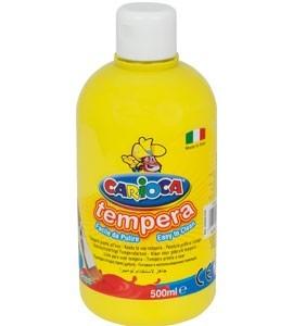 Farba Carioca Tempera 500 ml - żółta