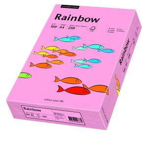 Papier kolorowy Rainbow A4 160g/250ark., nr 55 - różowy