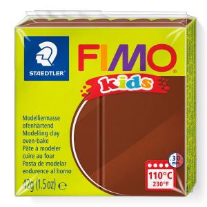 Masa plastyczna Fimo Kids kostka 42g - brązowy