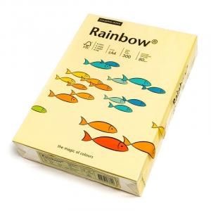 Papier kolorowy Rainbow A4 80g/500ark., nr 12 - żółty jasny