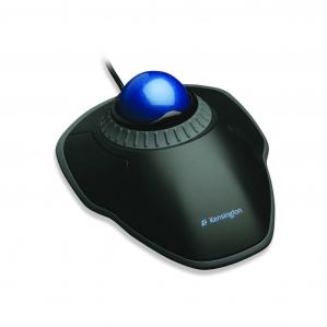 Trackball Kensington Orbit z pierścieniem przewijania - czarny