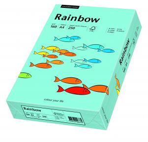 Papier kolorowy Rainbow A4 160g/250ark., nr 84 - morski